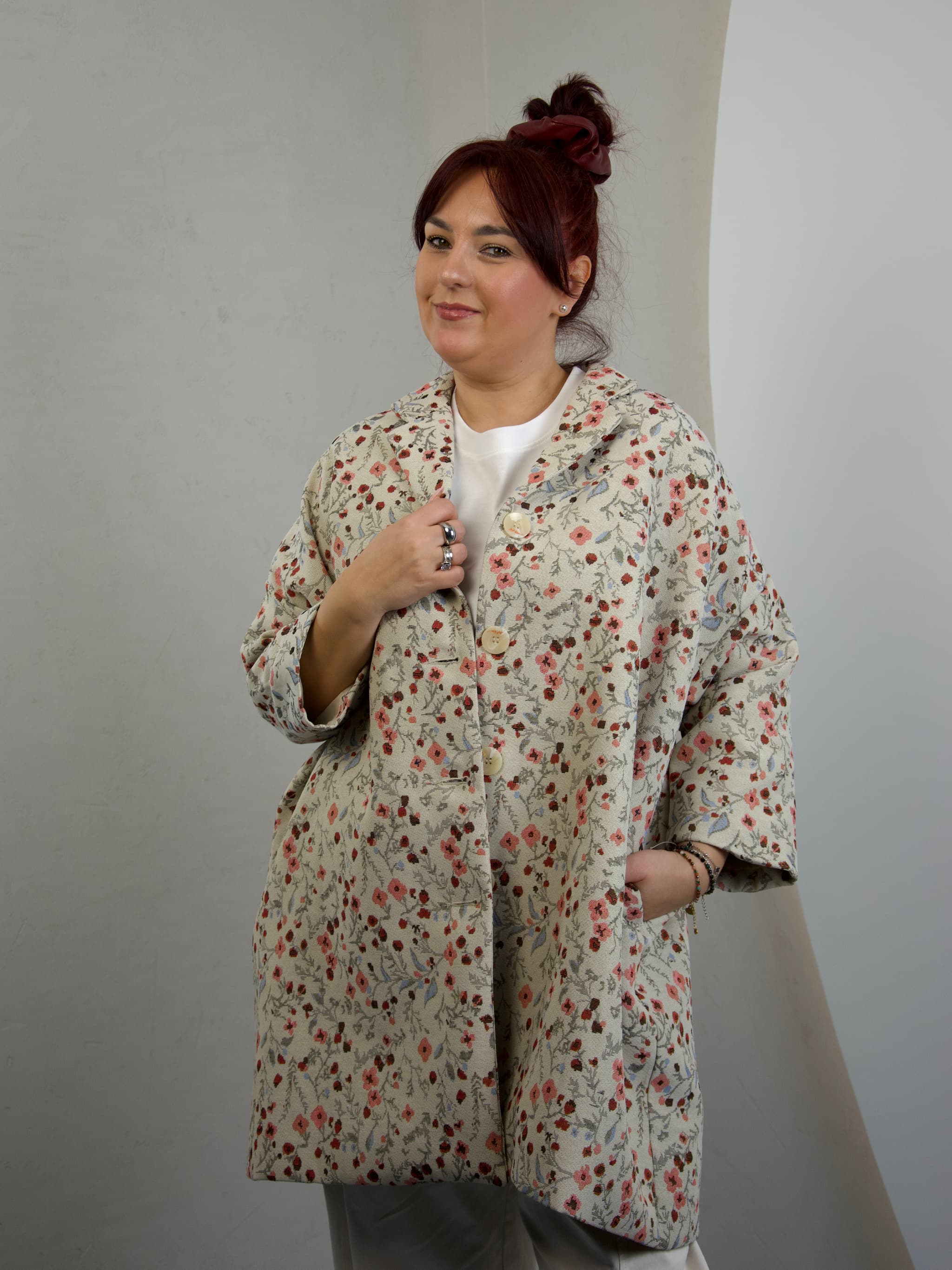 Patterned coat