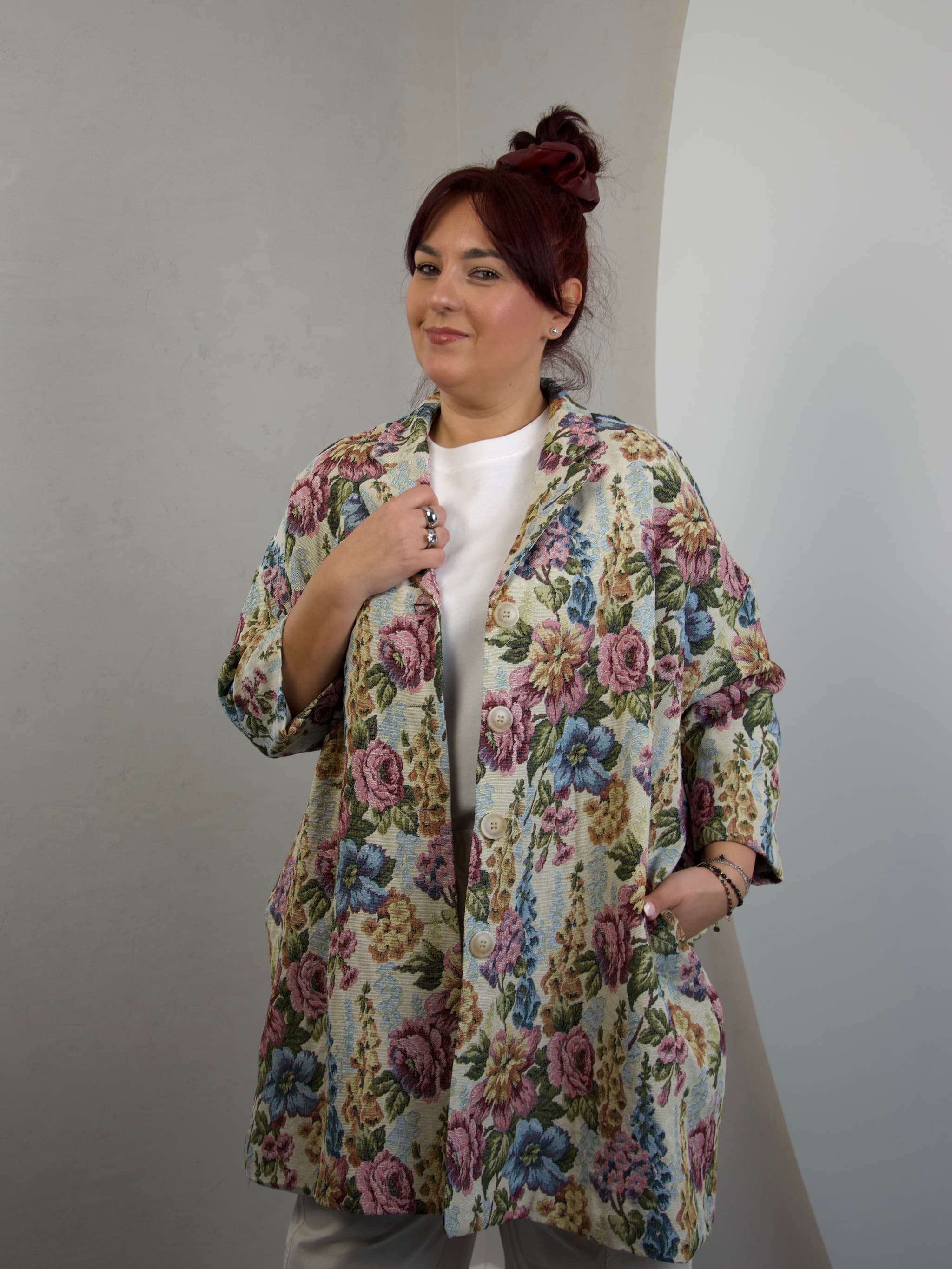Patterned coat
