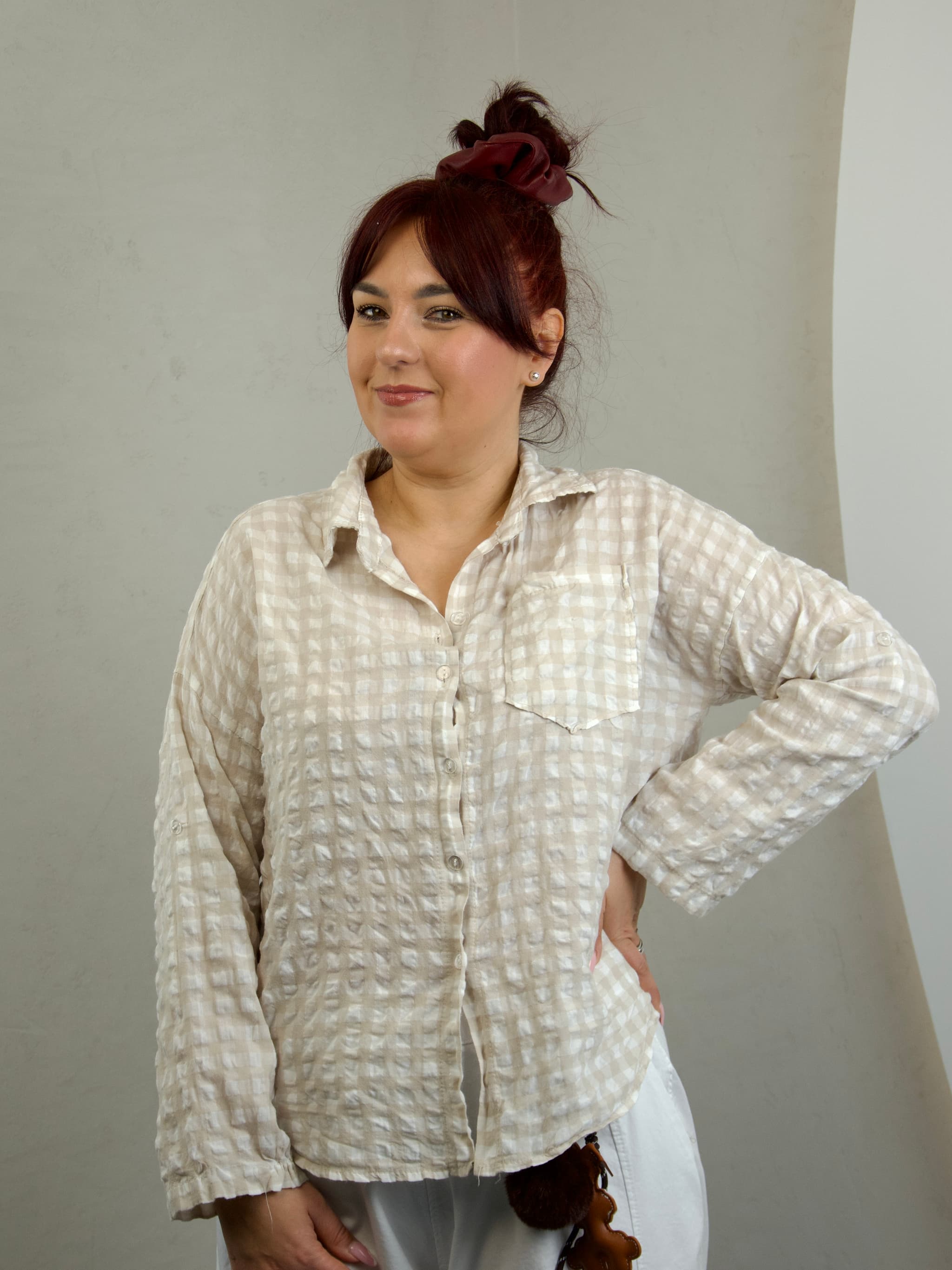 Checked shirt