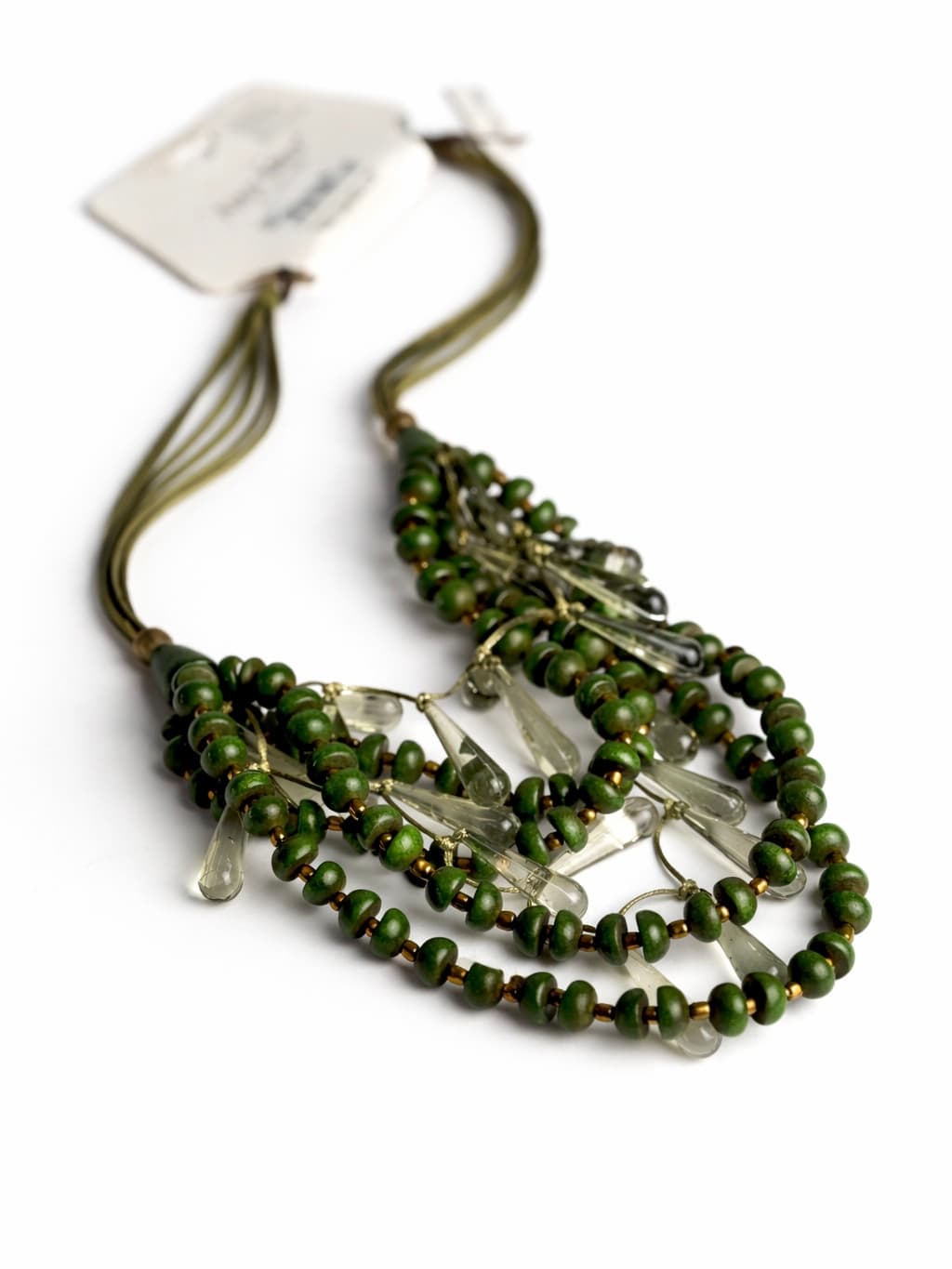 Alex Max Green Bead Pendant