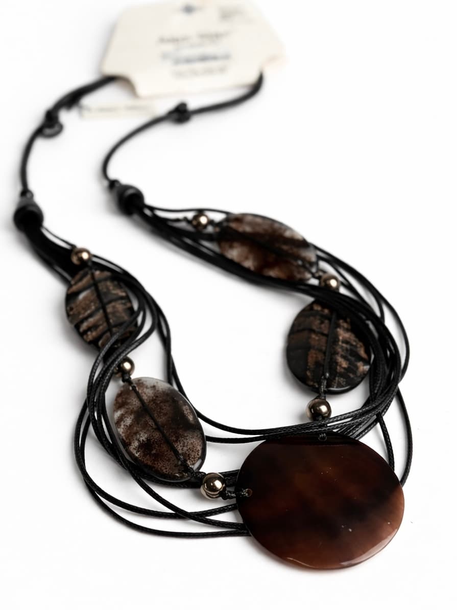 Black Stone Pendant