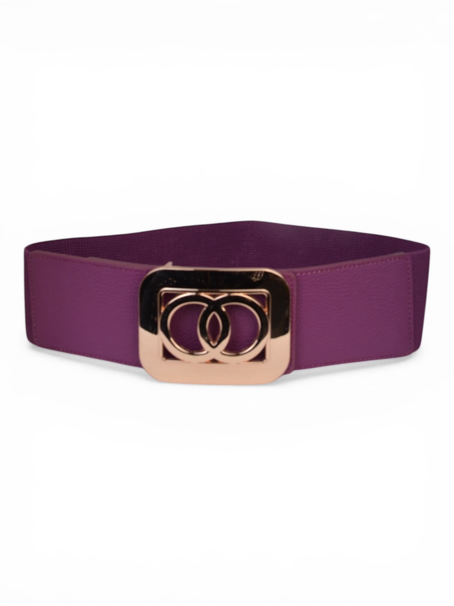 A purple belt with two wheels