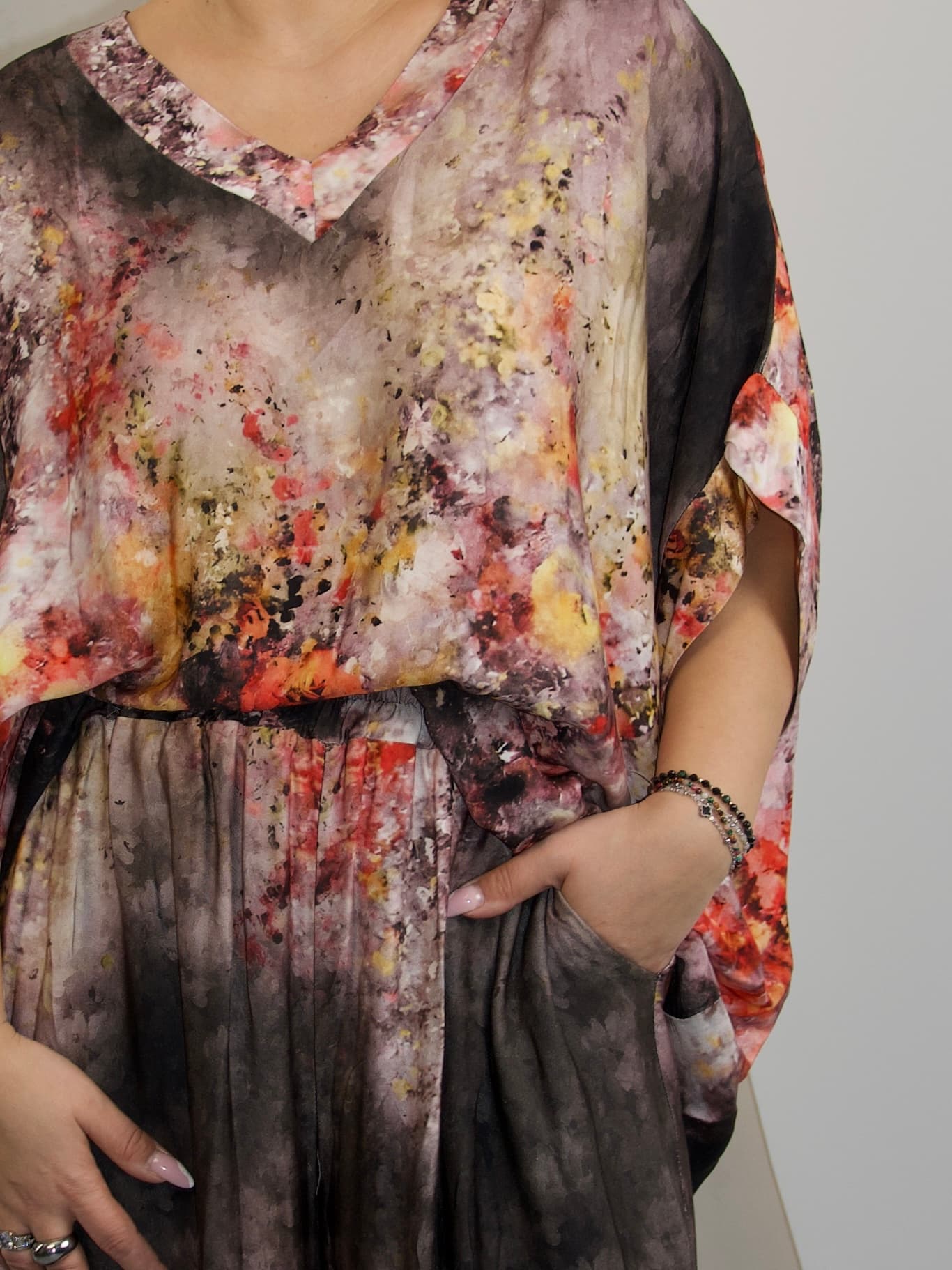 Floral viscose set