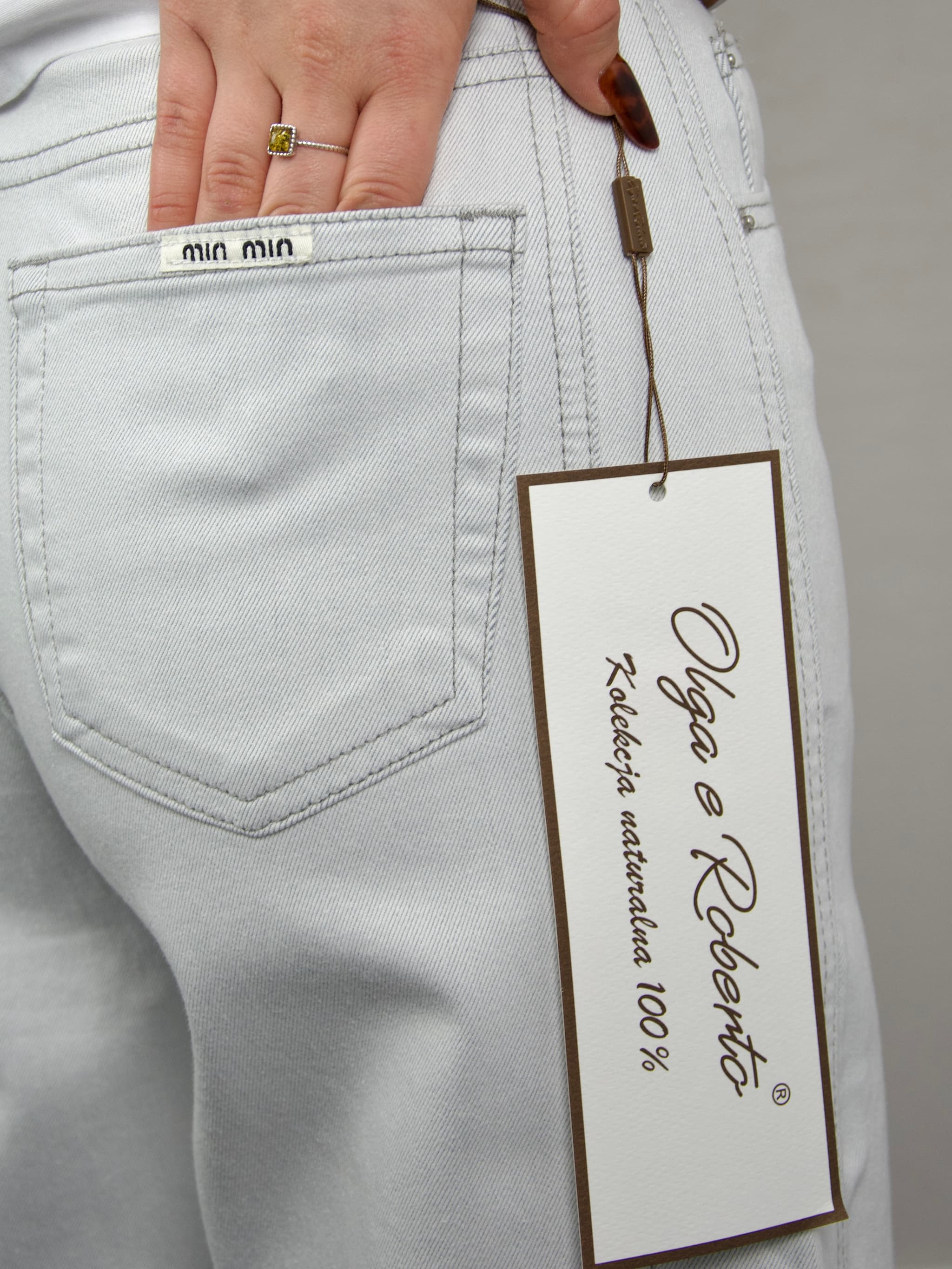 Light grey pants