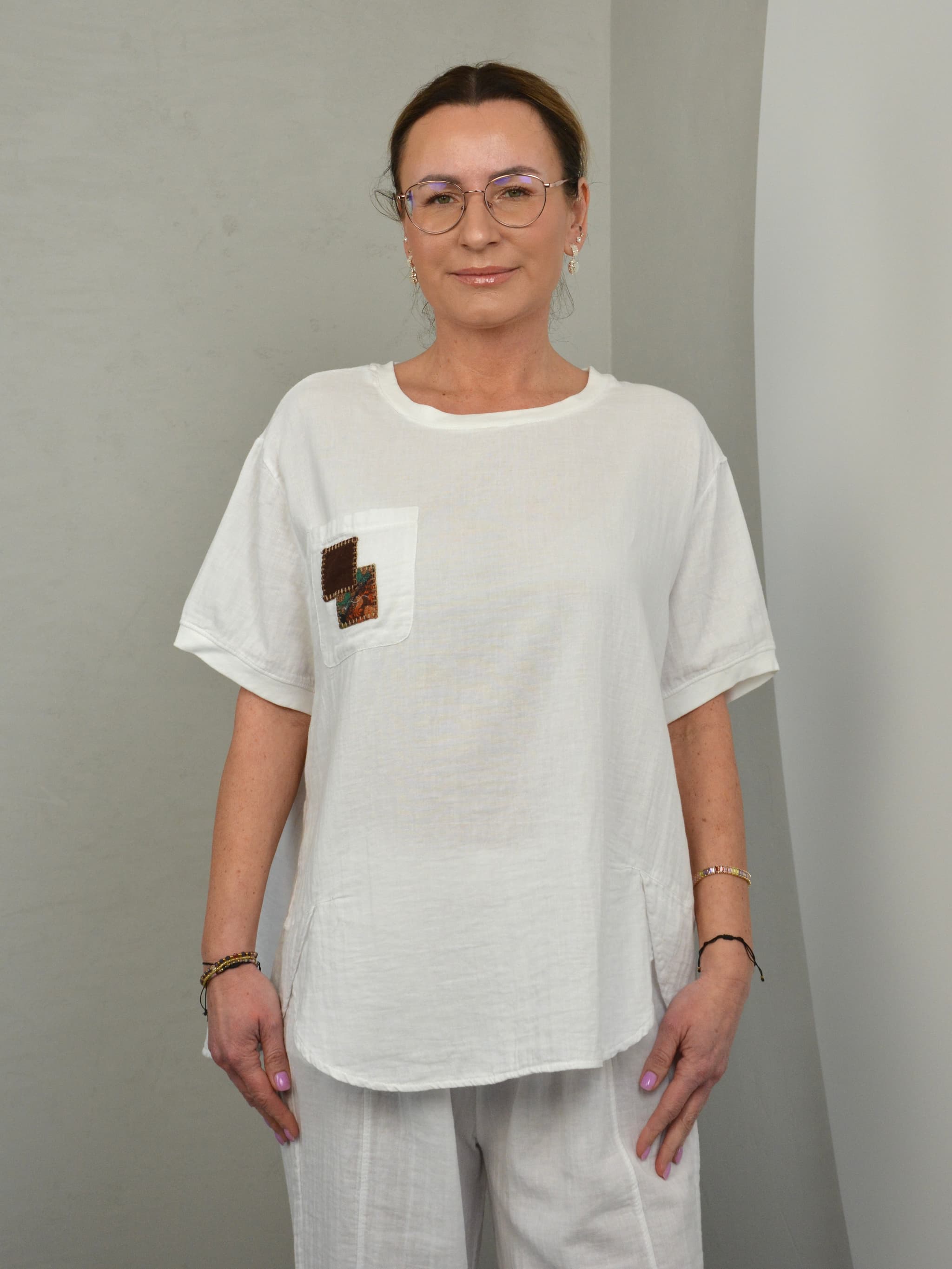 Bluzka z kieszonką