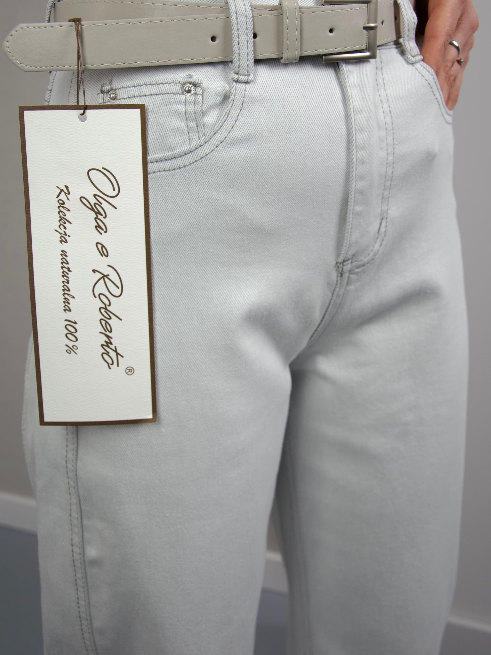 Light grey pants