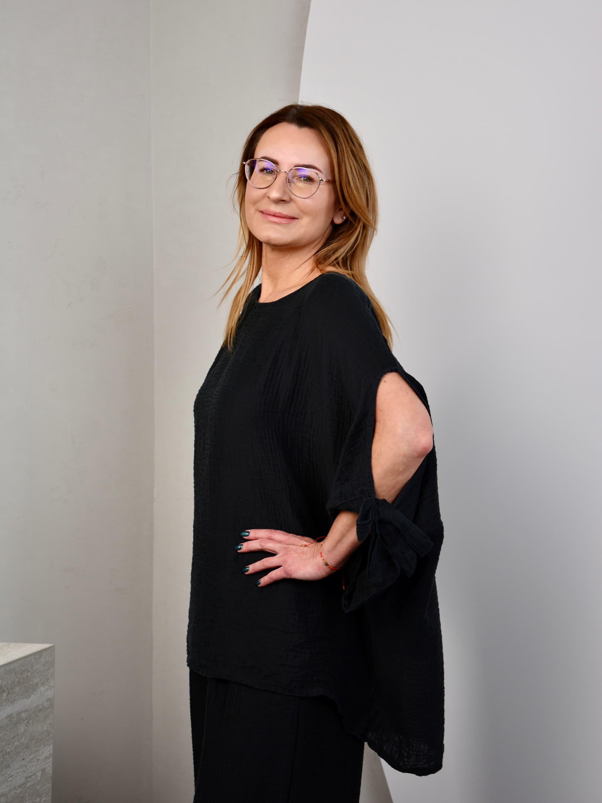 Bluzka muślinowa z kokardką