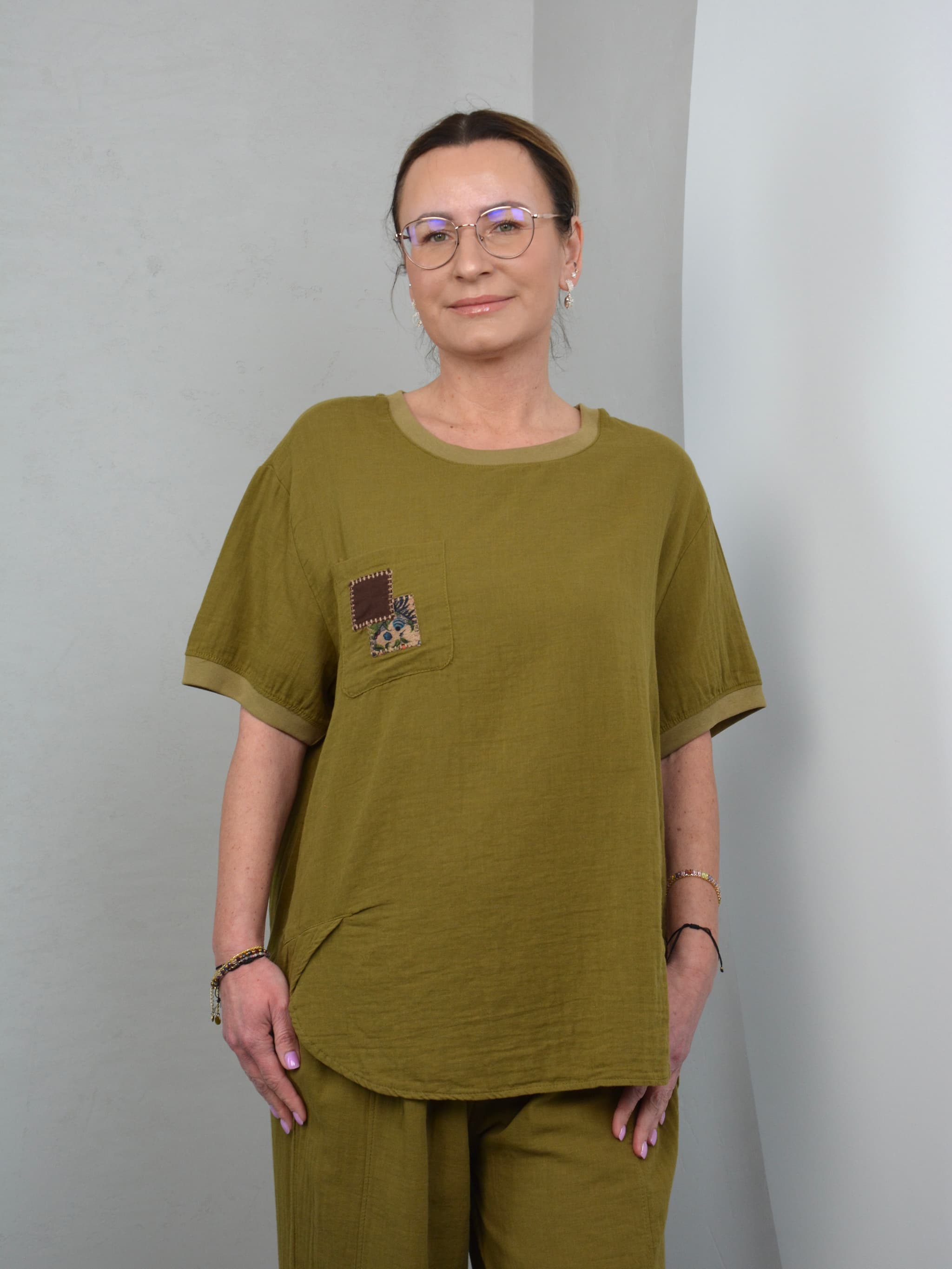 Bluzka z kieszonką